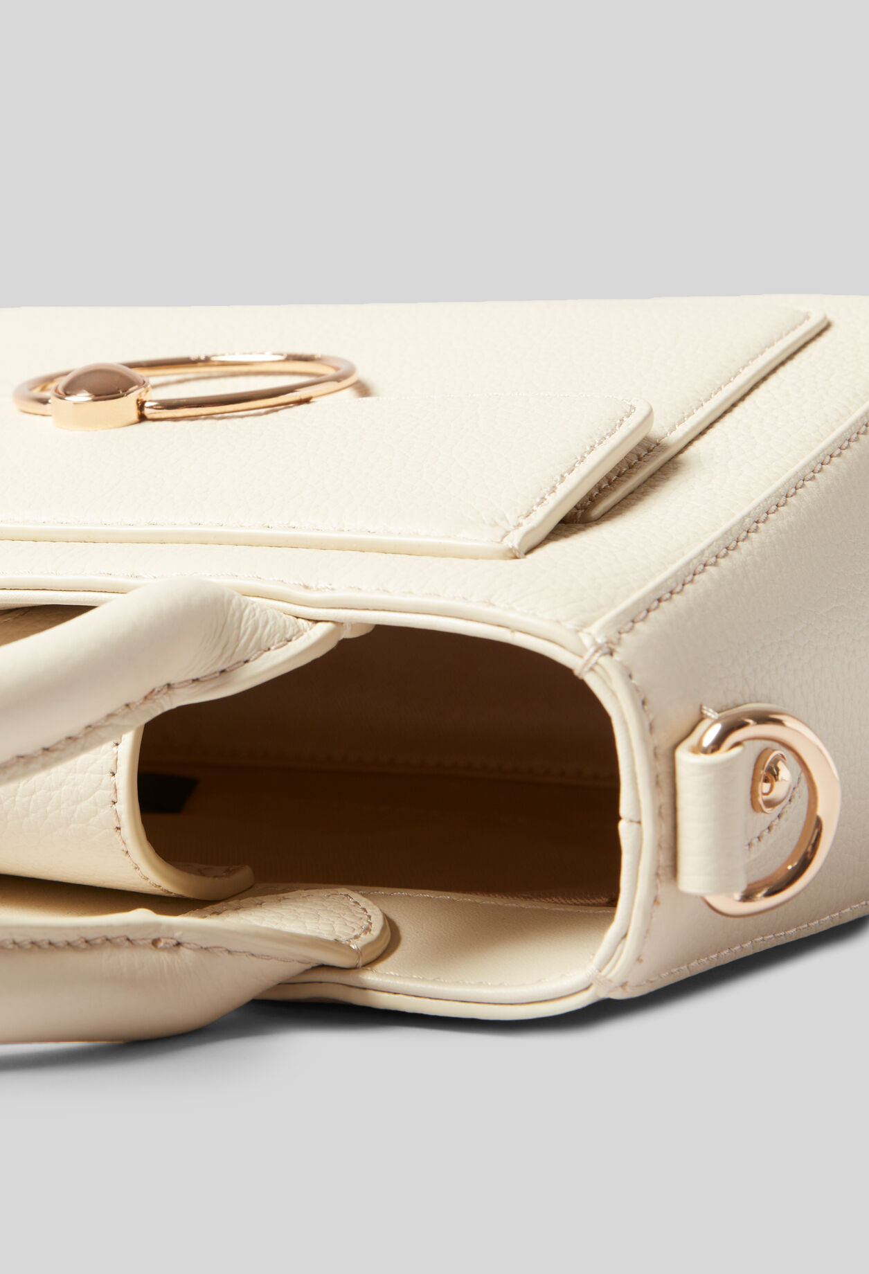 Sac Anouck cuir grainé chaîne