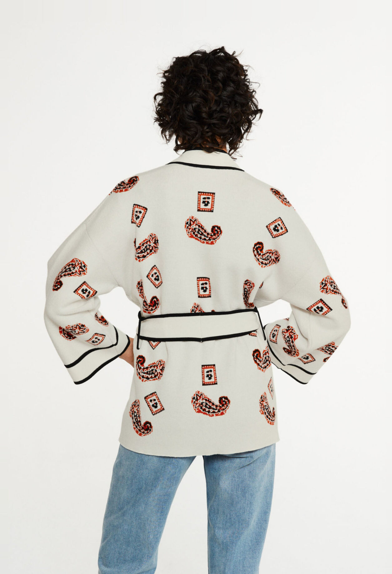Weste im Kimono-Stil