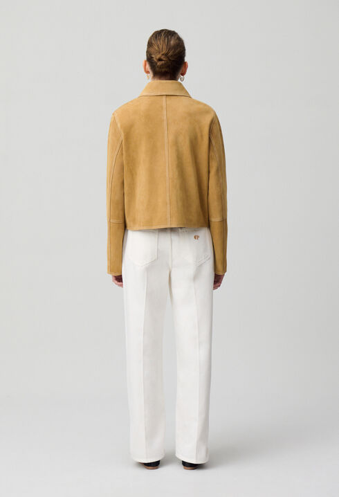 Suede Leather Jacket