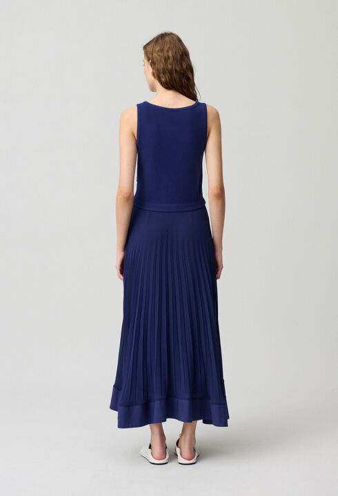 Illusion effect maxi dress
