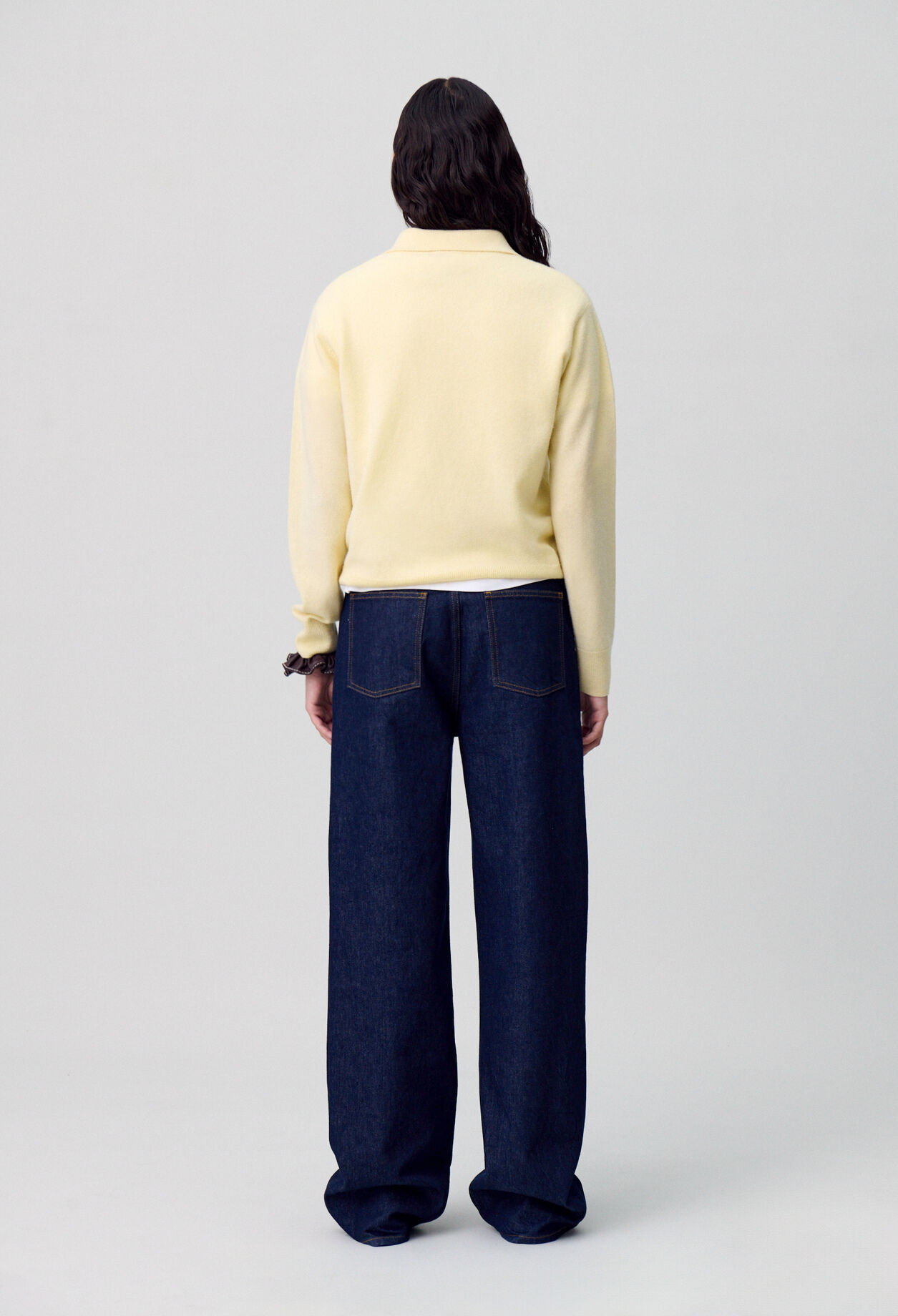 Jean denim brut droit