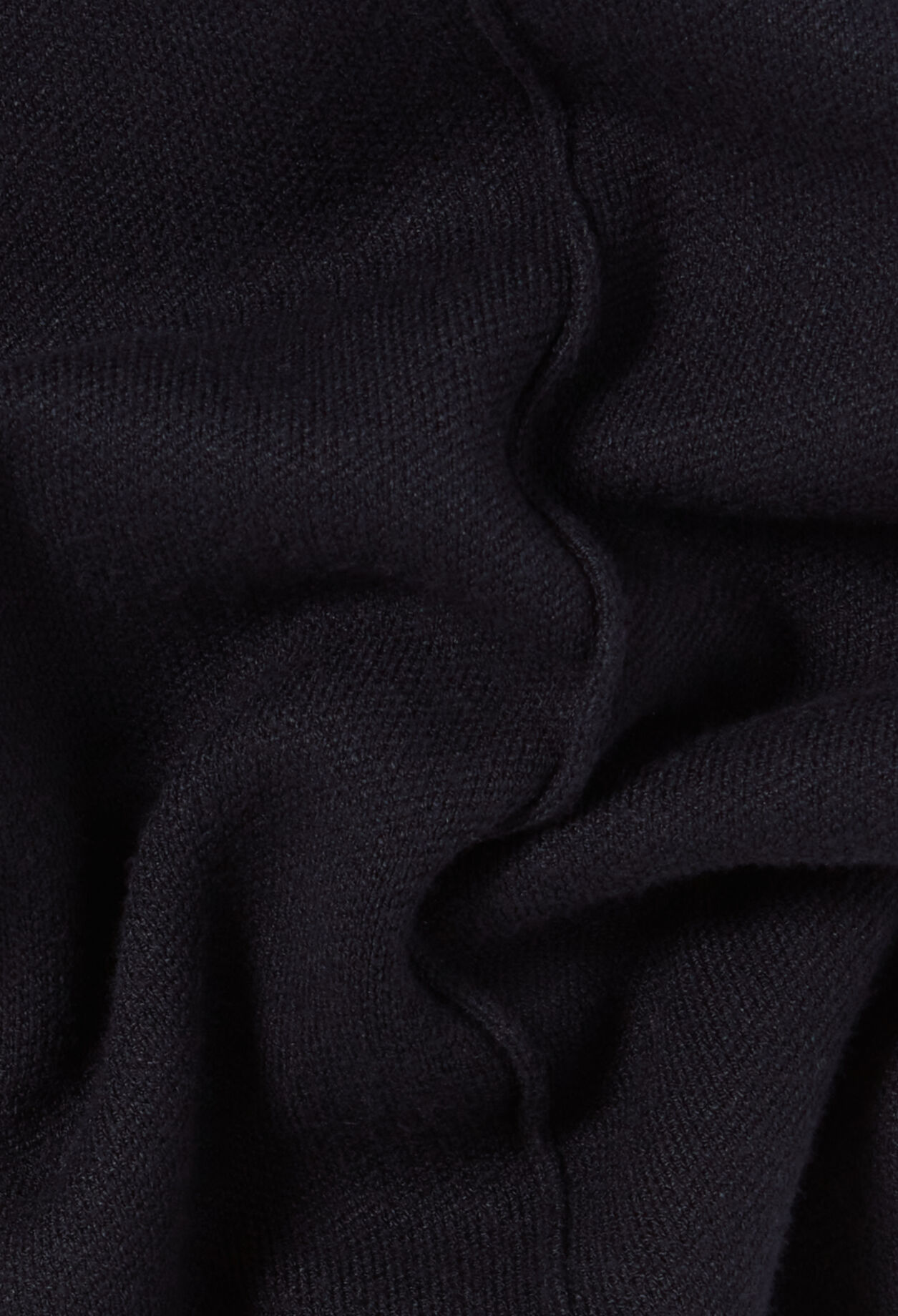 Marineblaue Strickhose