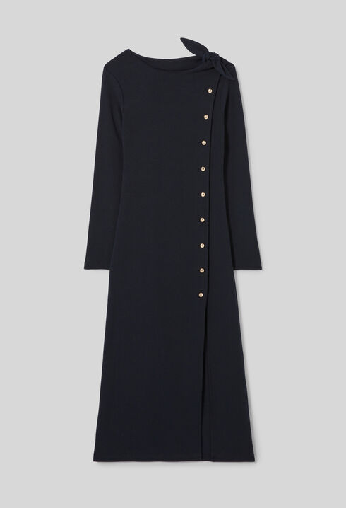 Robe longue maille