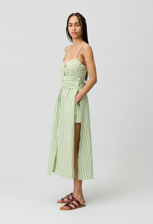 Long strappy dress