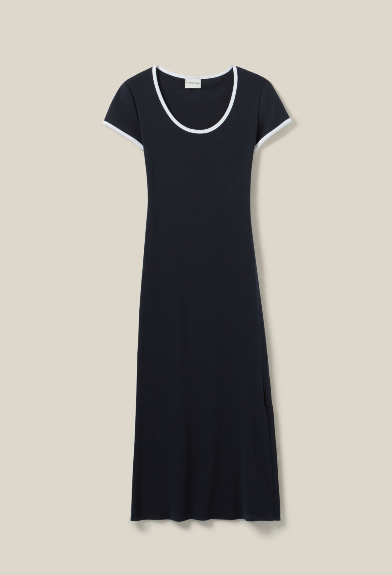 Körpernahes langes Kleid