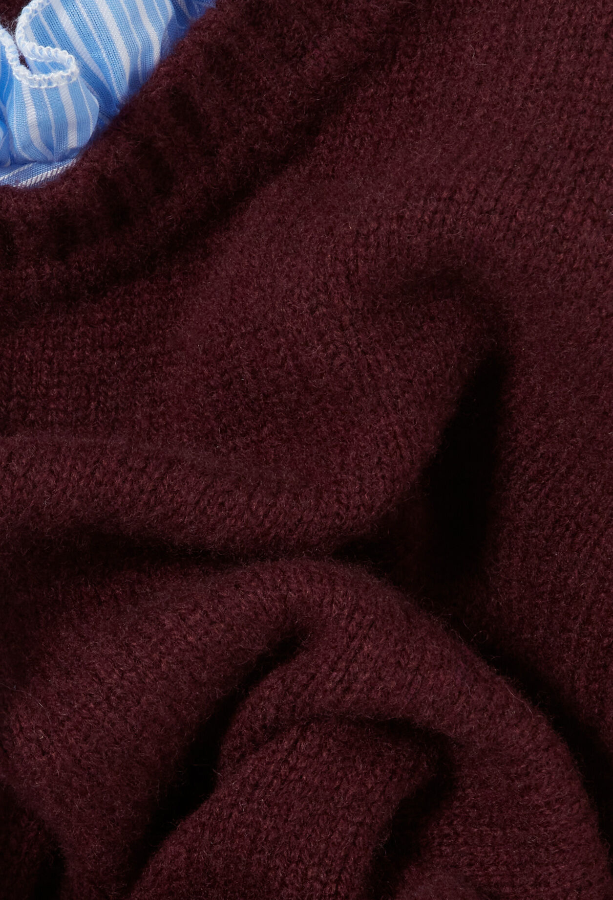 Striped wool jumper