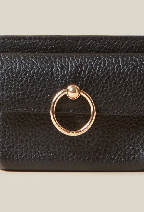 Grained Leather Anouck Card Holder