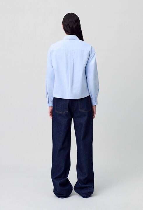 Chemise coupe boxy