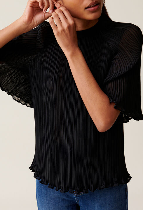 Flowy Pleated Top