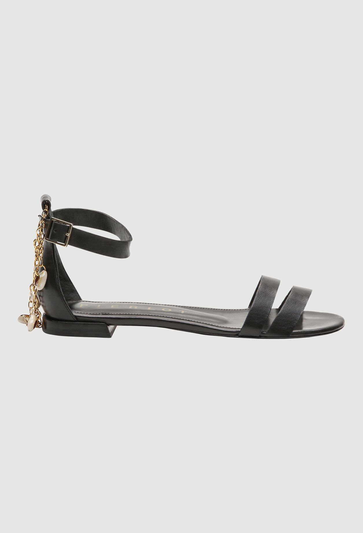 Metal chain sandals