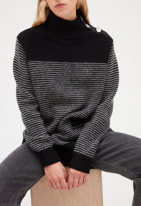 Gestreifter Pullover Strick