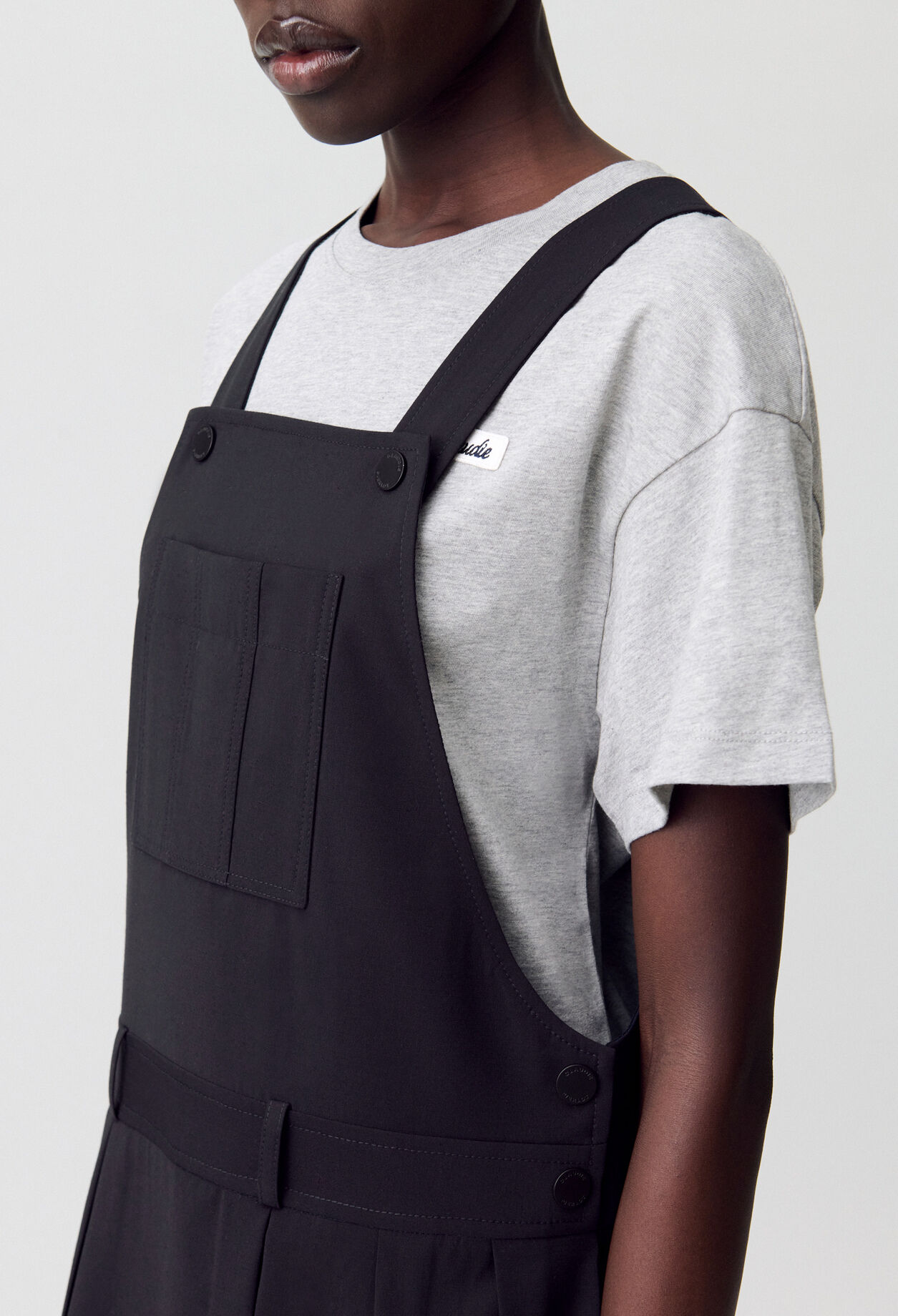 Robe salopette courte