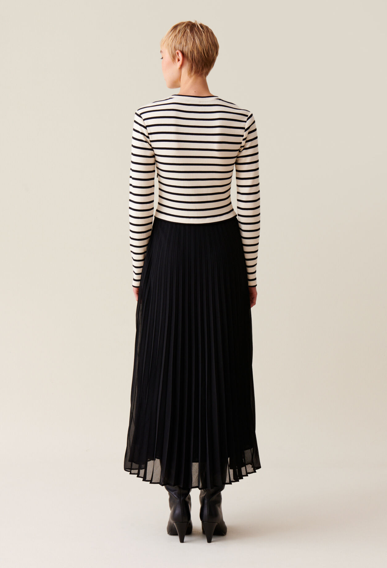 Robe Twist marinière