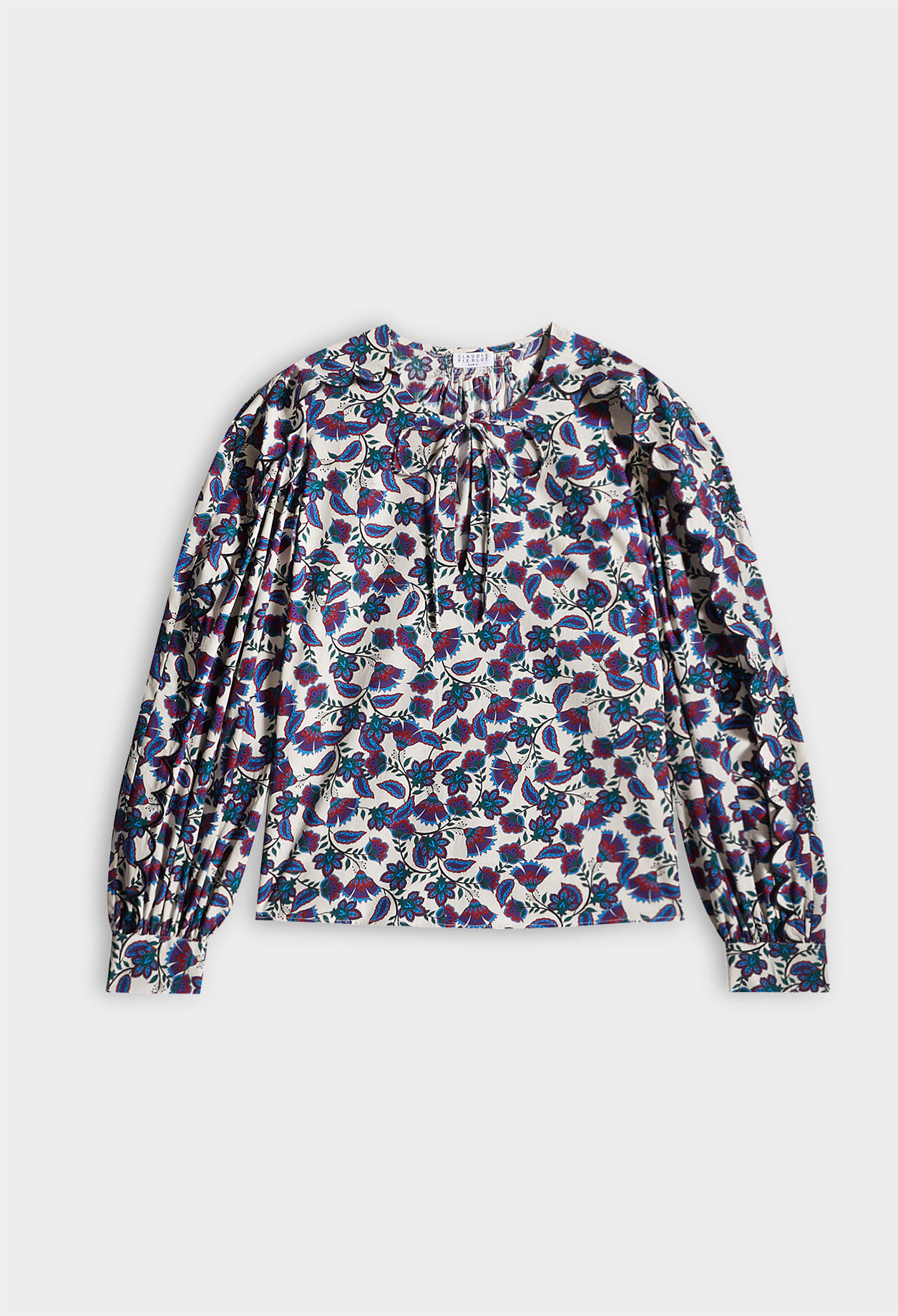 Bluse mit Blumenmuster