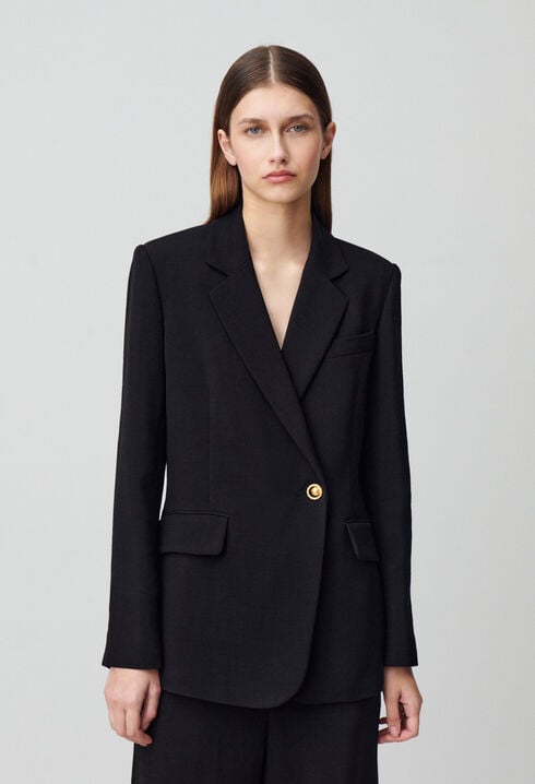 Veste tailleur boutonnée
