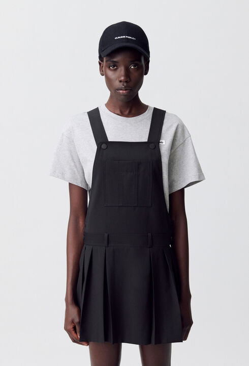 Robe salopette courte