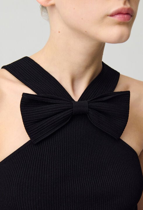 Top fine maille noeud