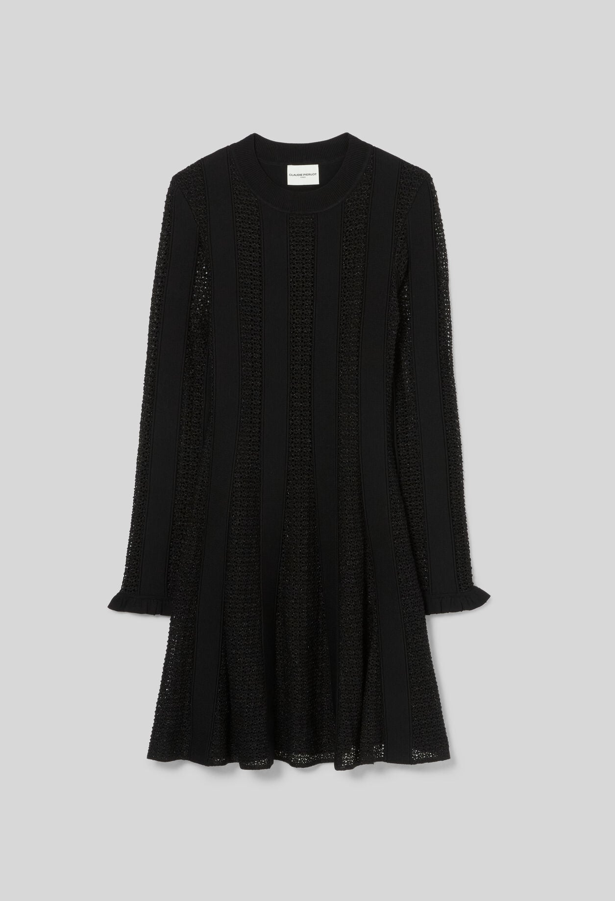 Robe patineuse maille lurex