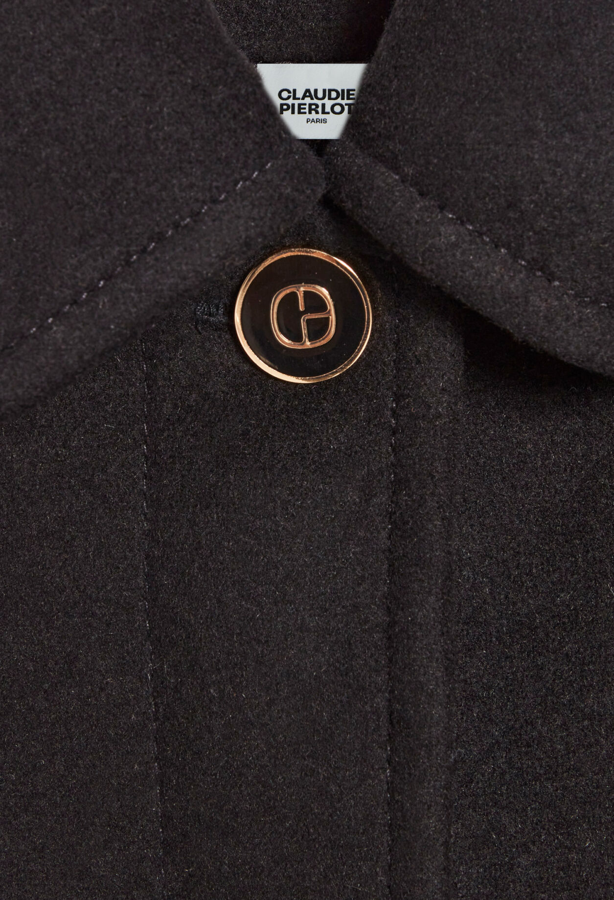 Peter Pan collared coat