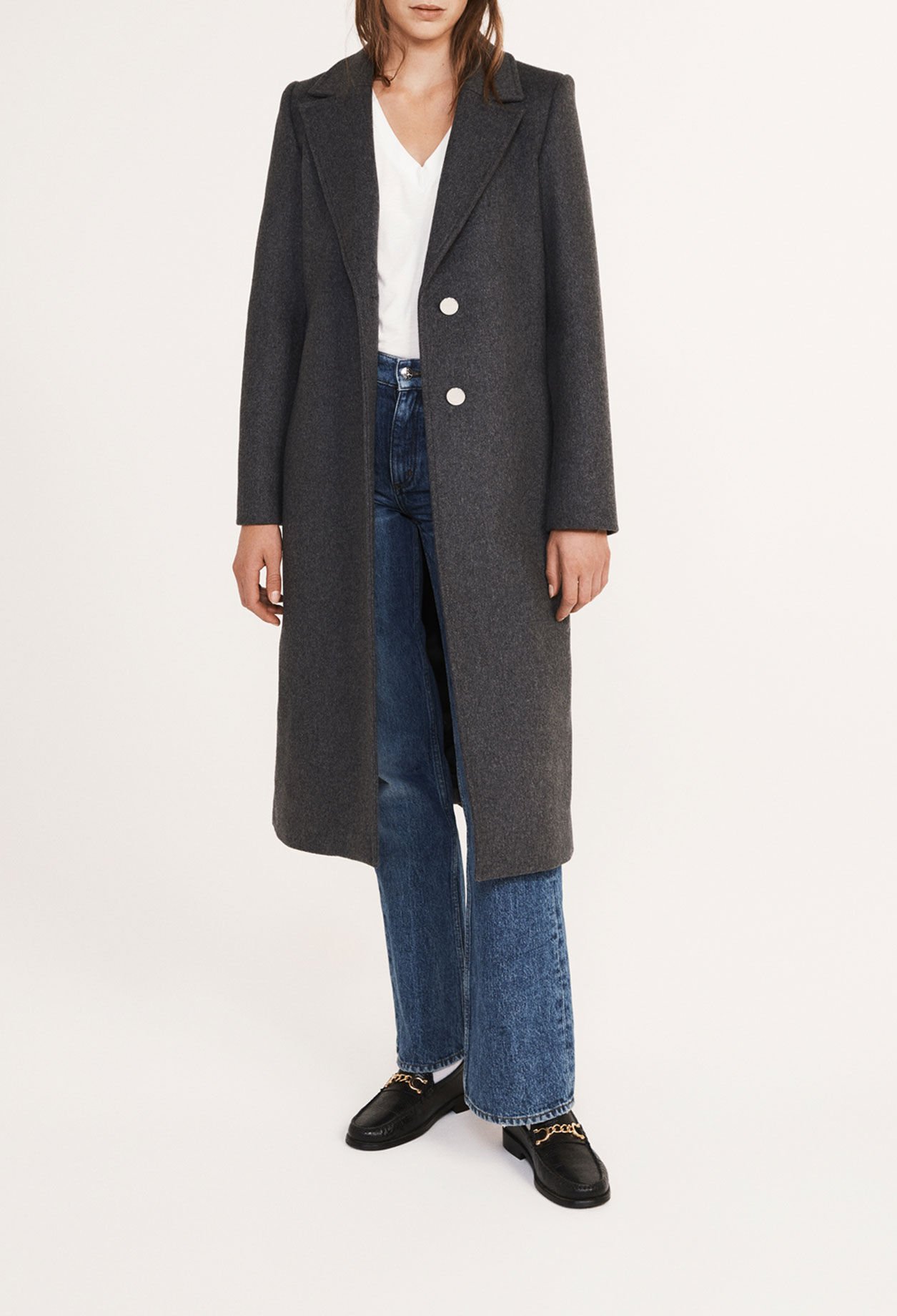 Mid-length coat