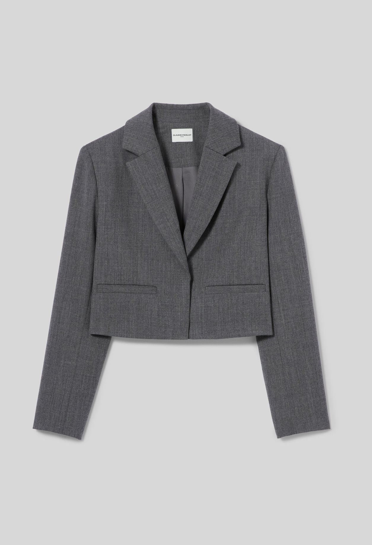 Tailored wool jacket