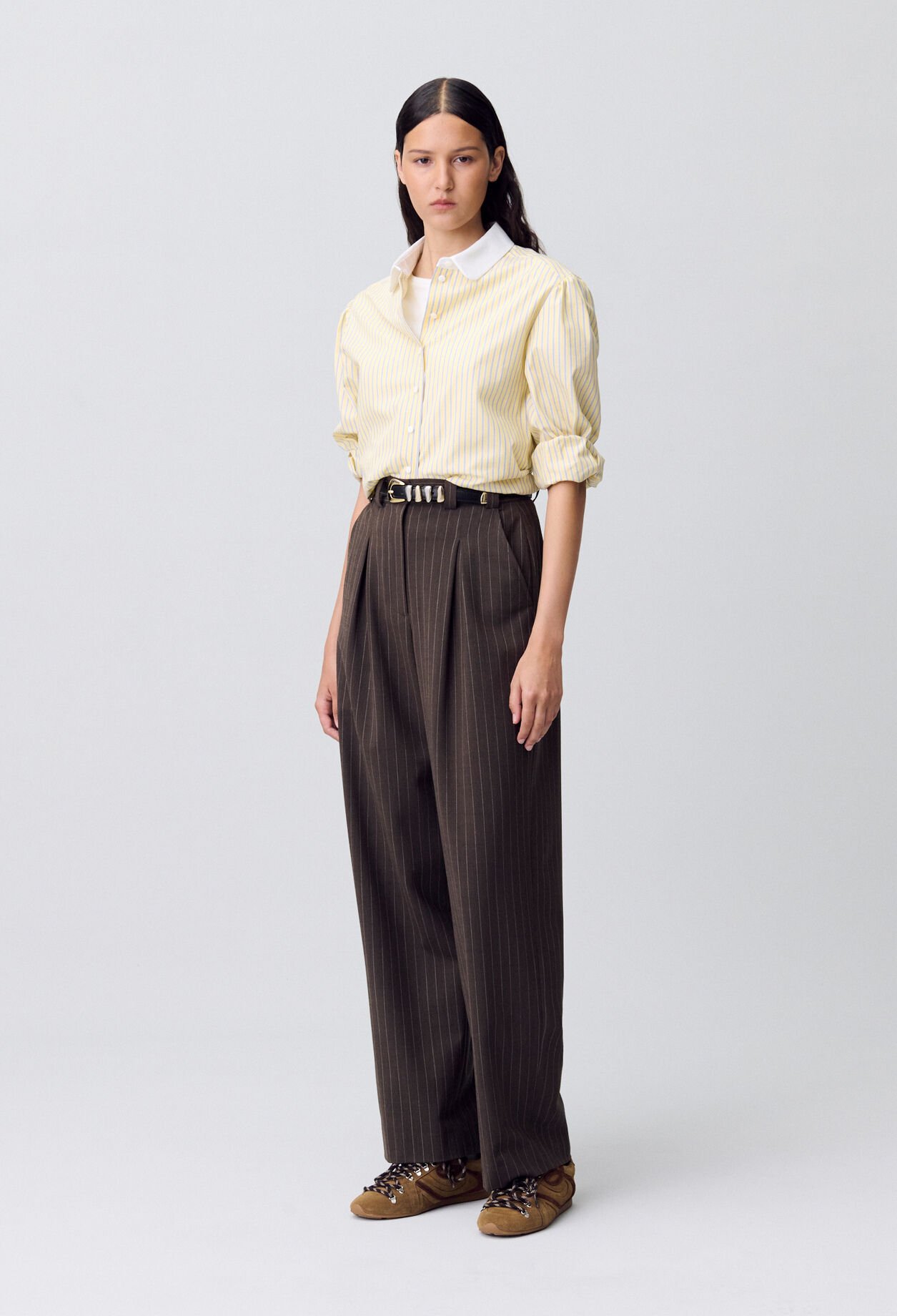 Straight-leg trousers