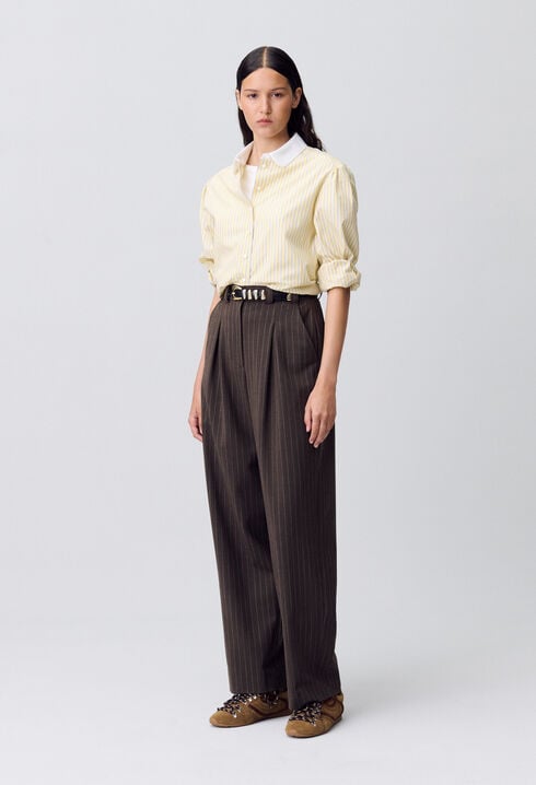 Straight-leg trousers