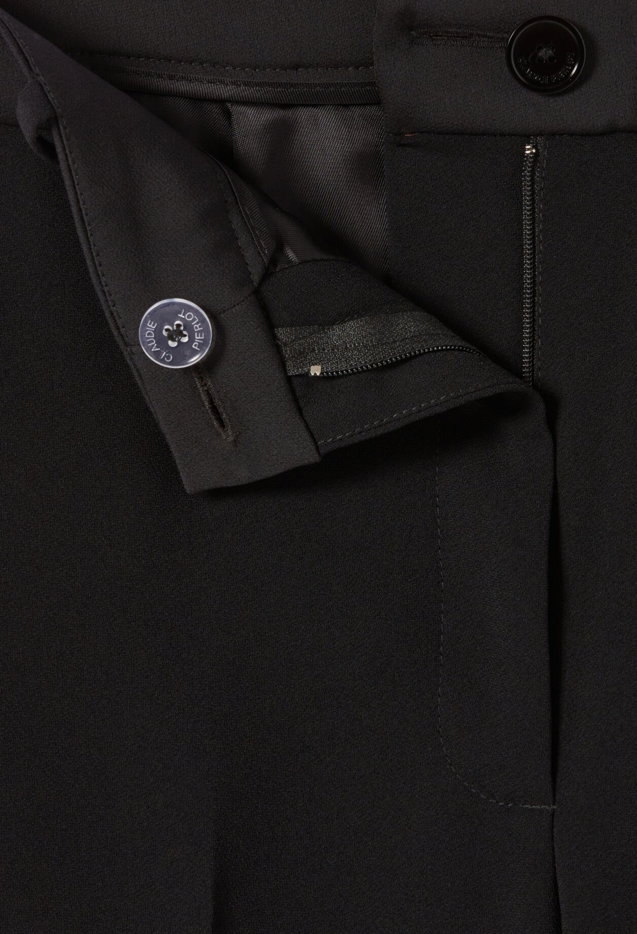 Cigarette-cut Tailored Trousers