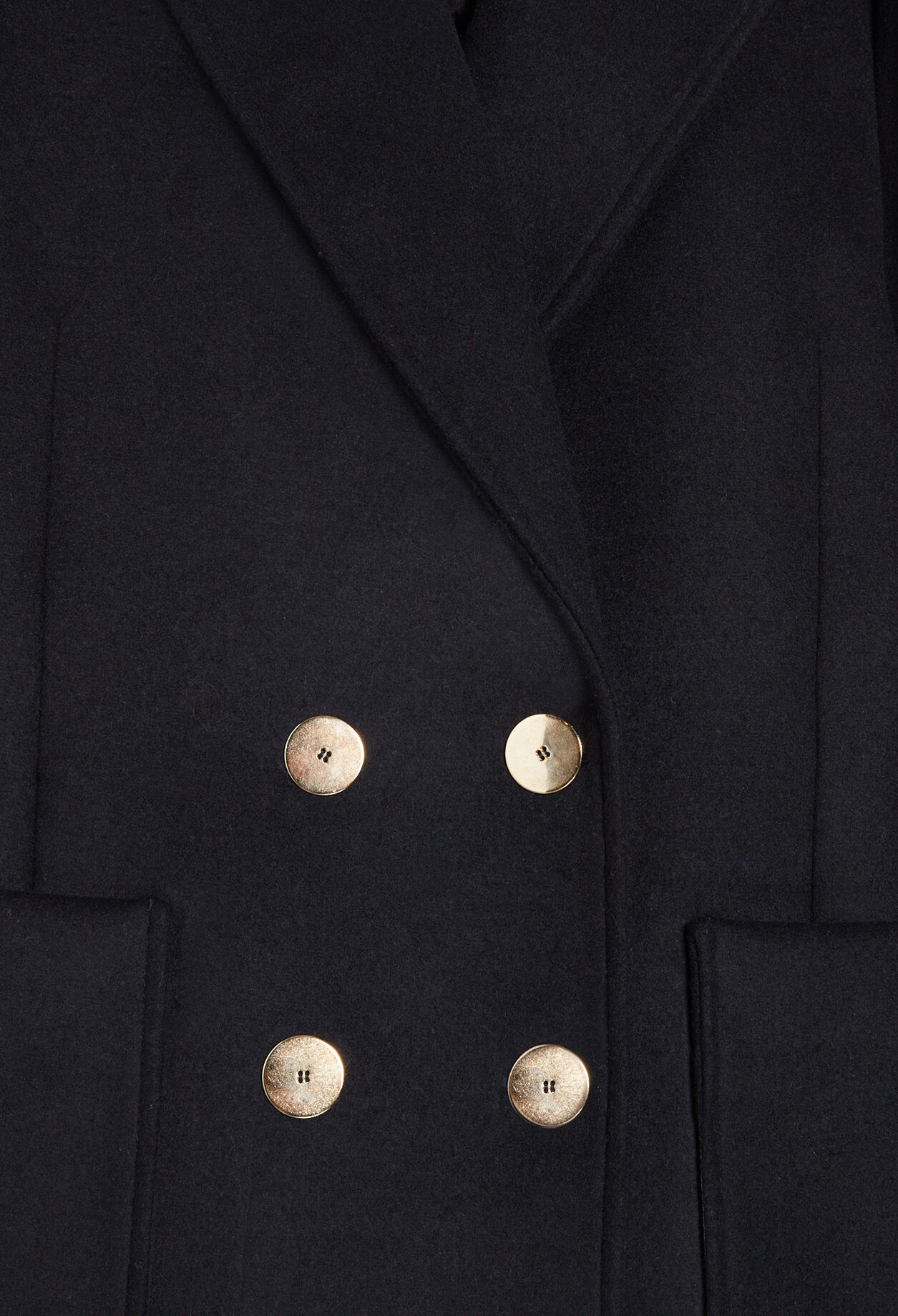 Zweireihiger Wollblazer