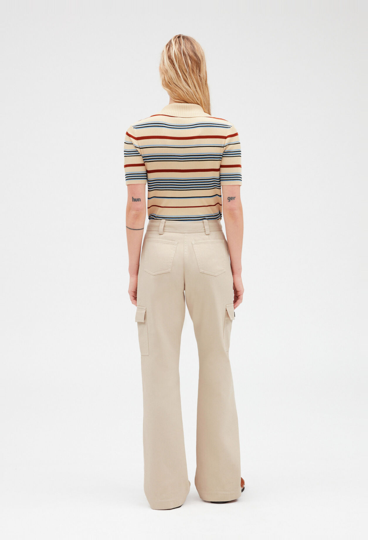 Cargohose, beige