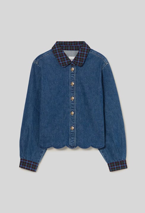 Chemise denim coton