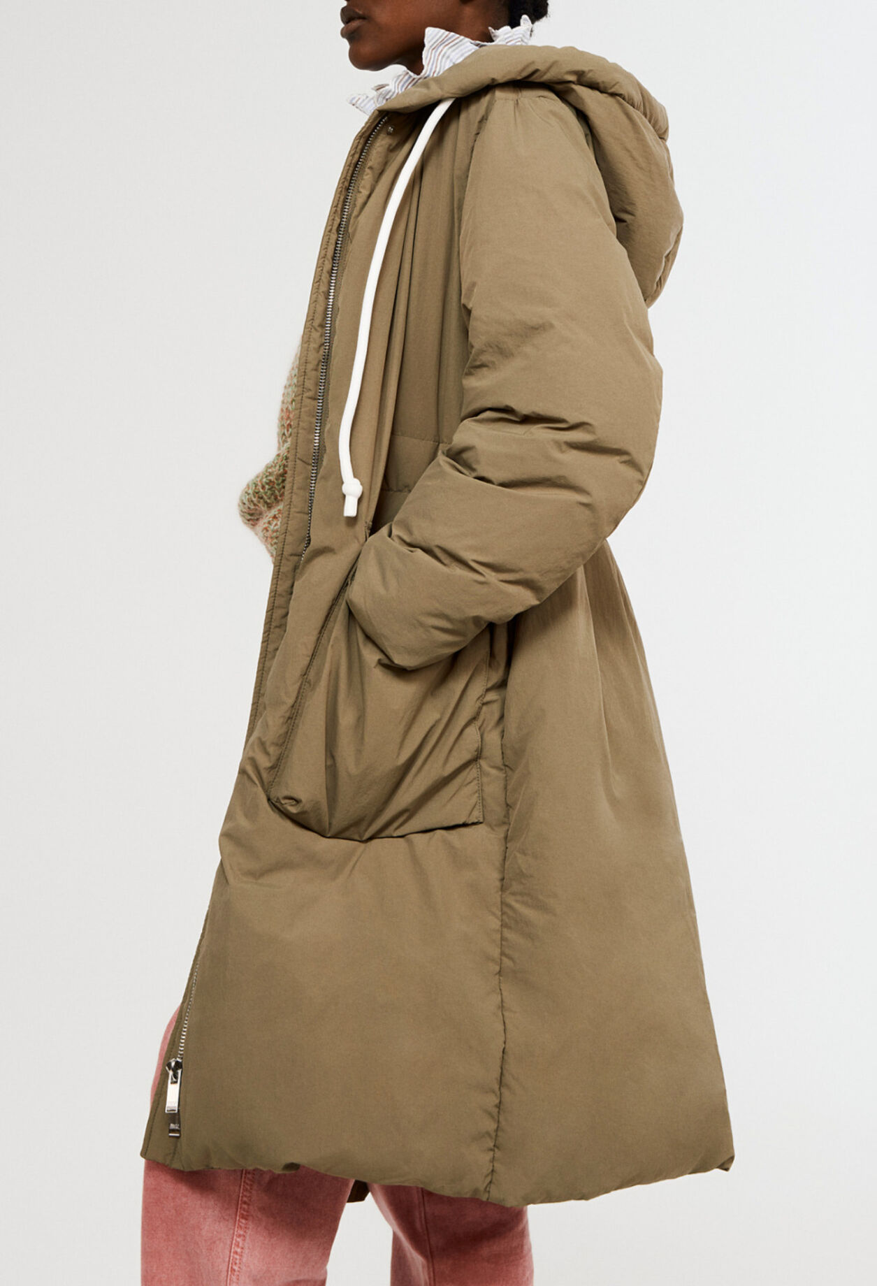 Langer Parka  Öko-Daunen