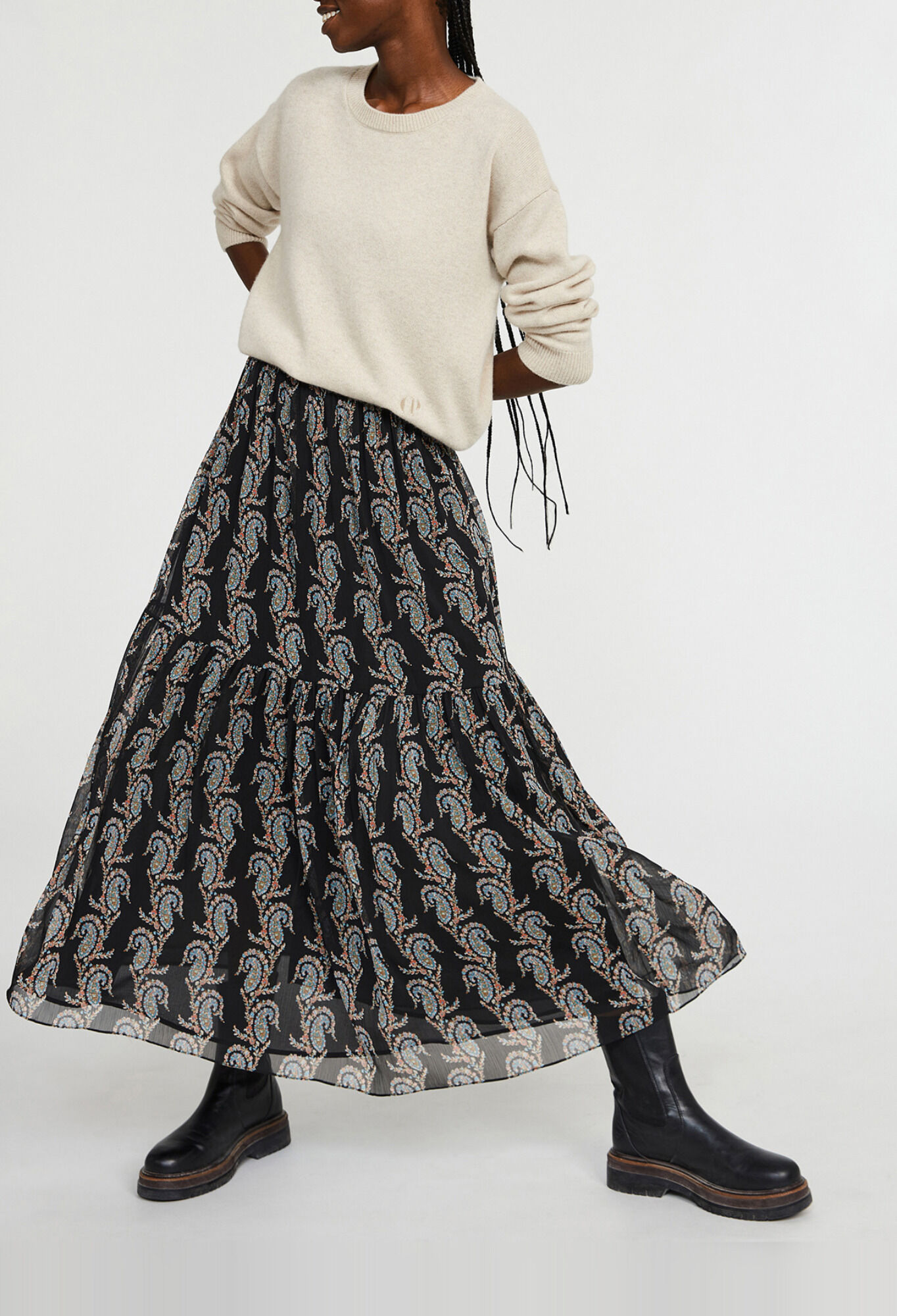 Jupe longue claudie pierlot online