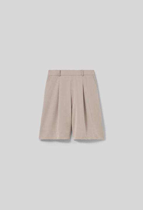 Short bermuda à plis