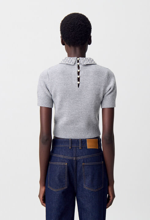 Kurzes Stricktop