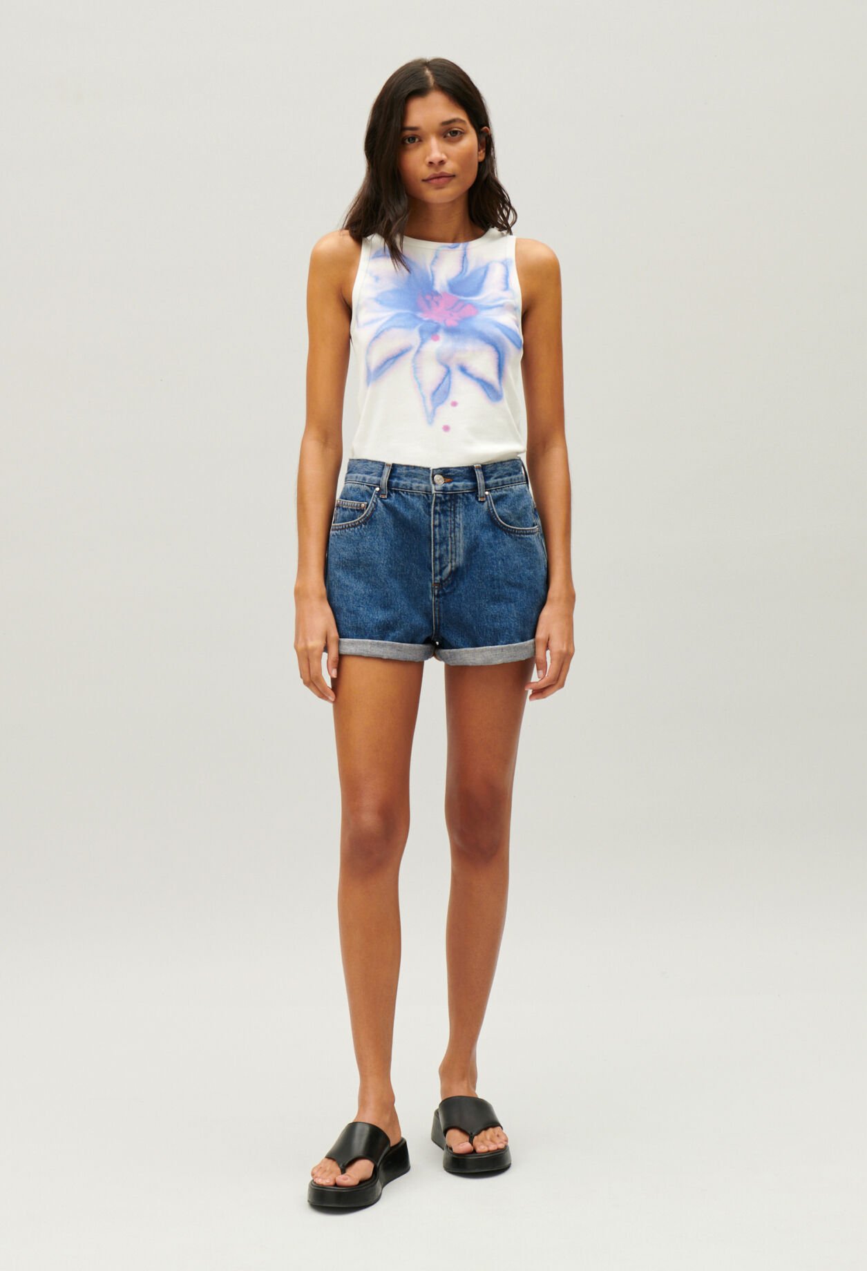 Jeans-Shorts Blau