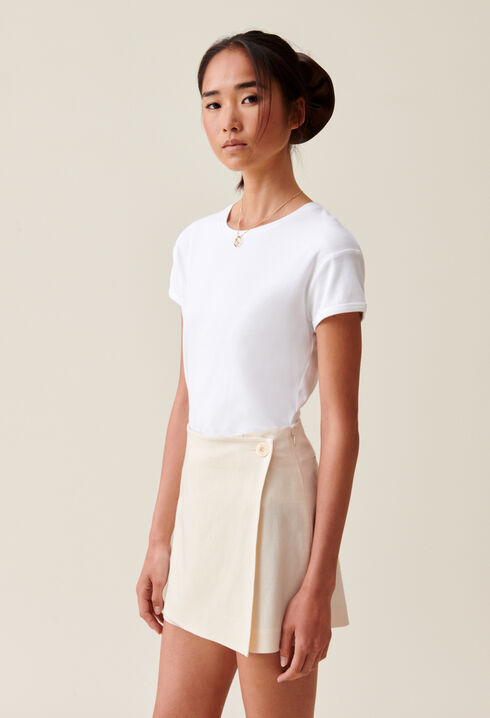 Jupe-short portefeuille