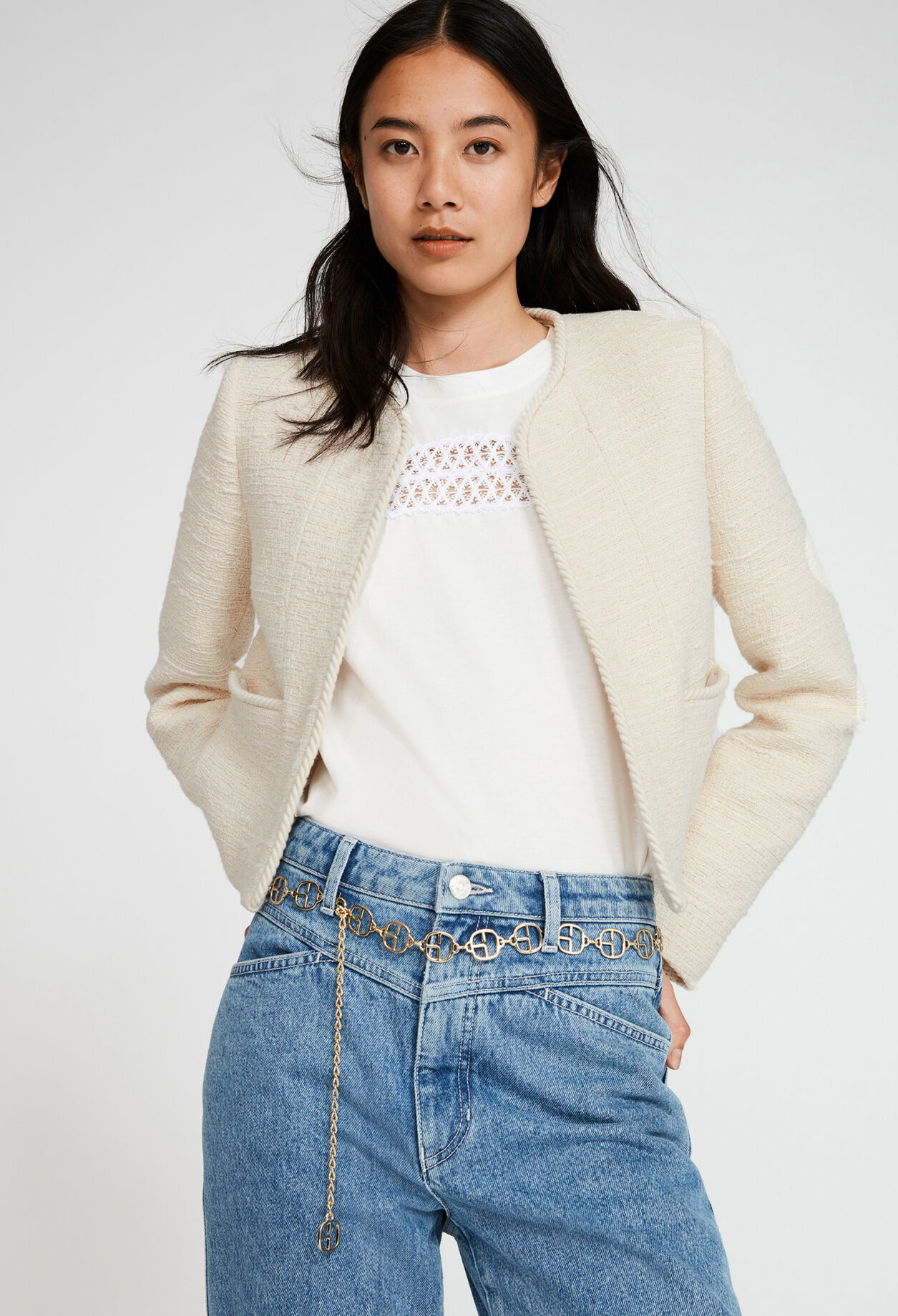 Tweed vest