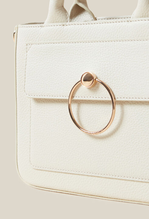 Sac Anouck cuir grain&eacute;