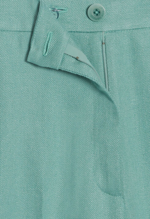 Pantalon de tailleur lin mélangé