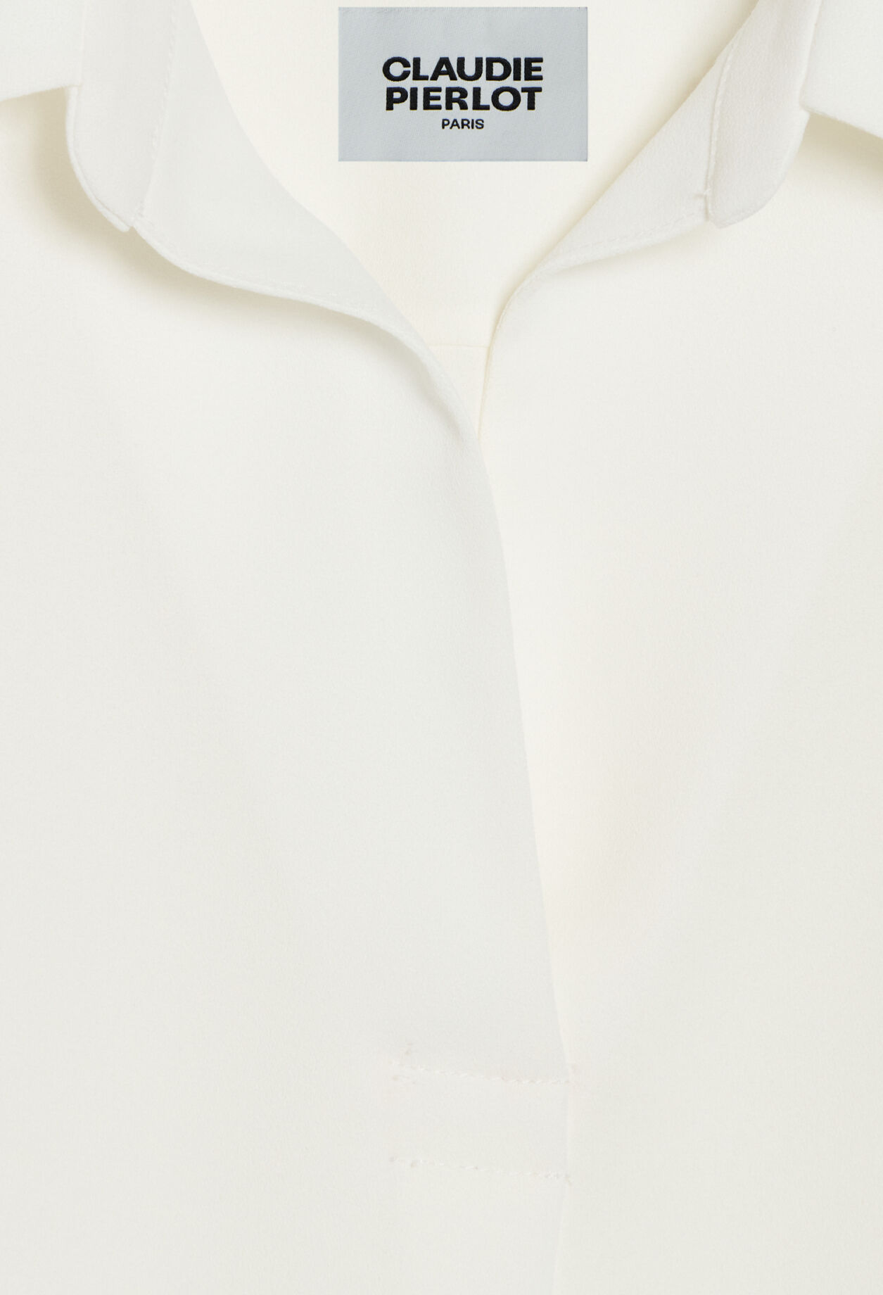 Ecru flowing blouse
