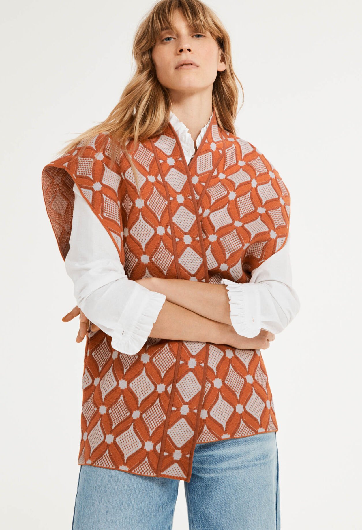 Cardigan ample