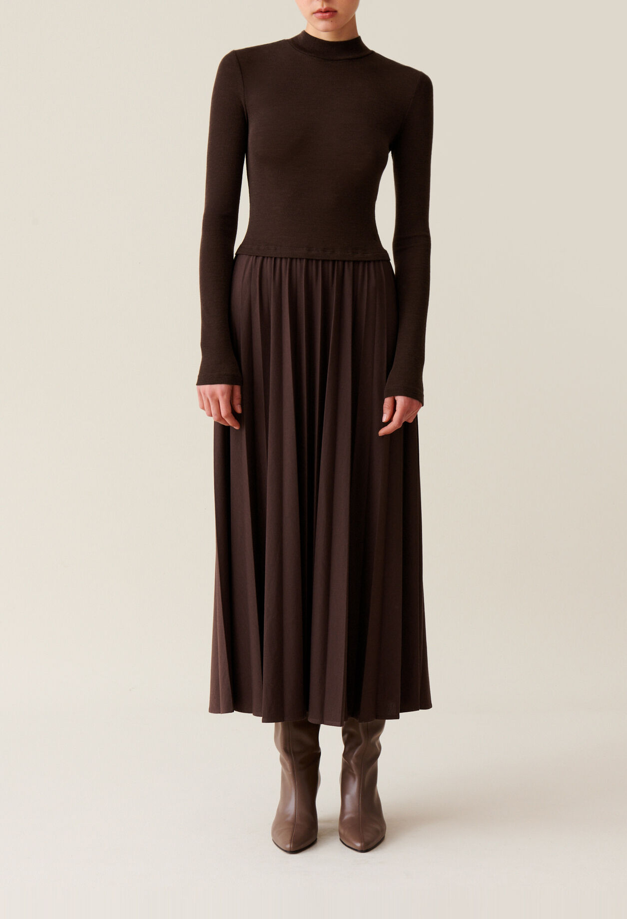 Robe maille Twist