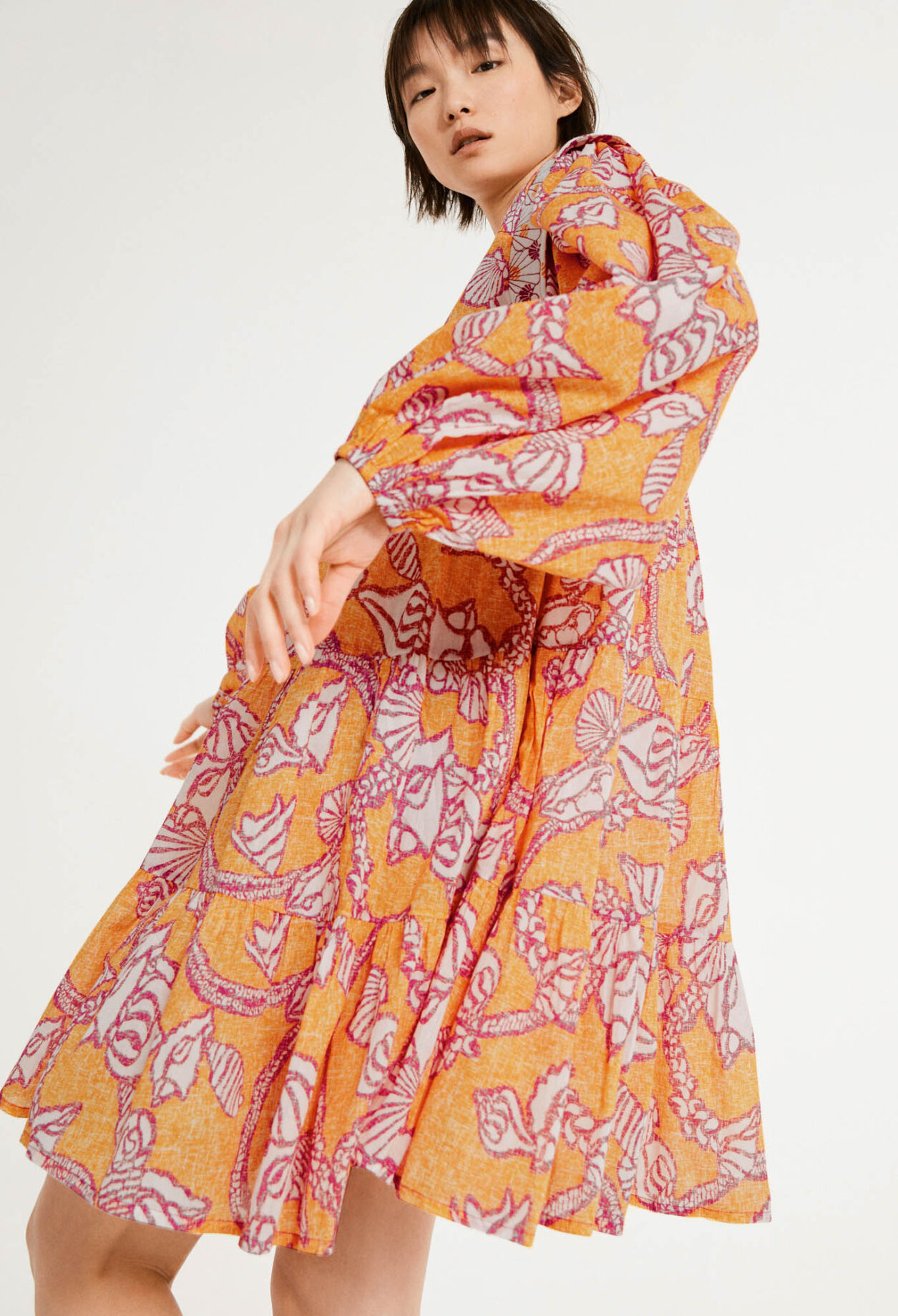 Bedrucktes Kleid