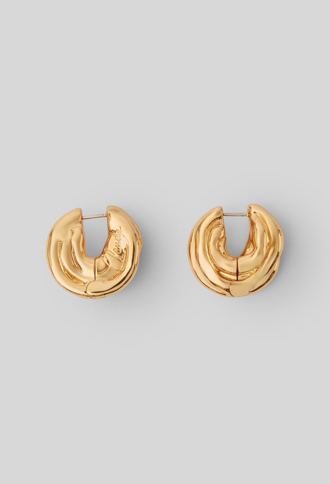 Boucles d'oreille grav&eacute;e Claudie
