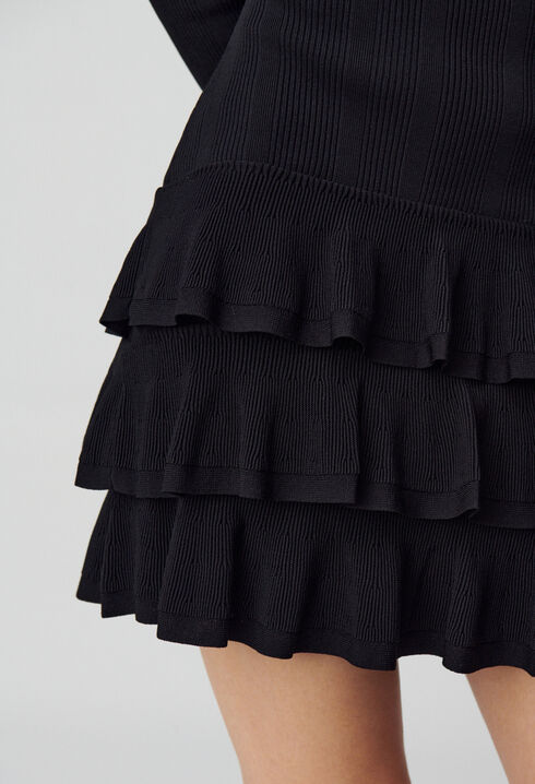 Kurzes Strickkleid