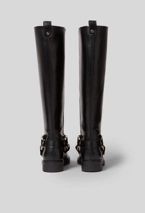 Bottes hautes cuir