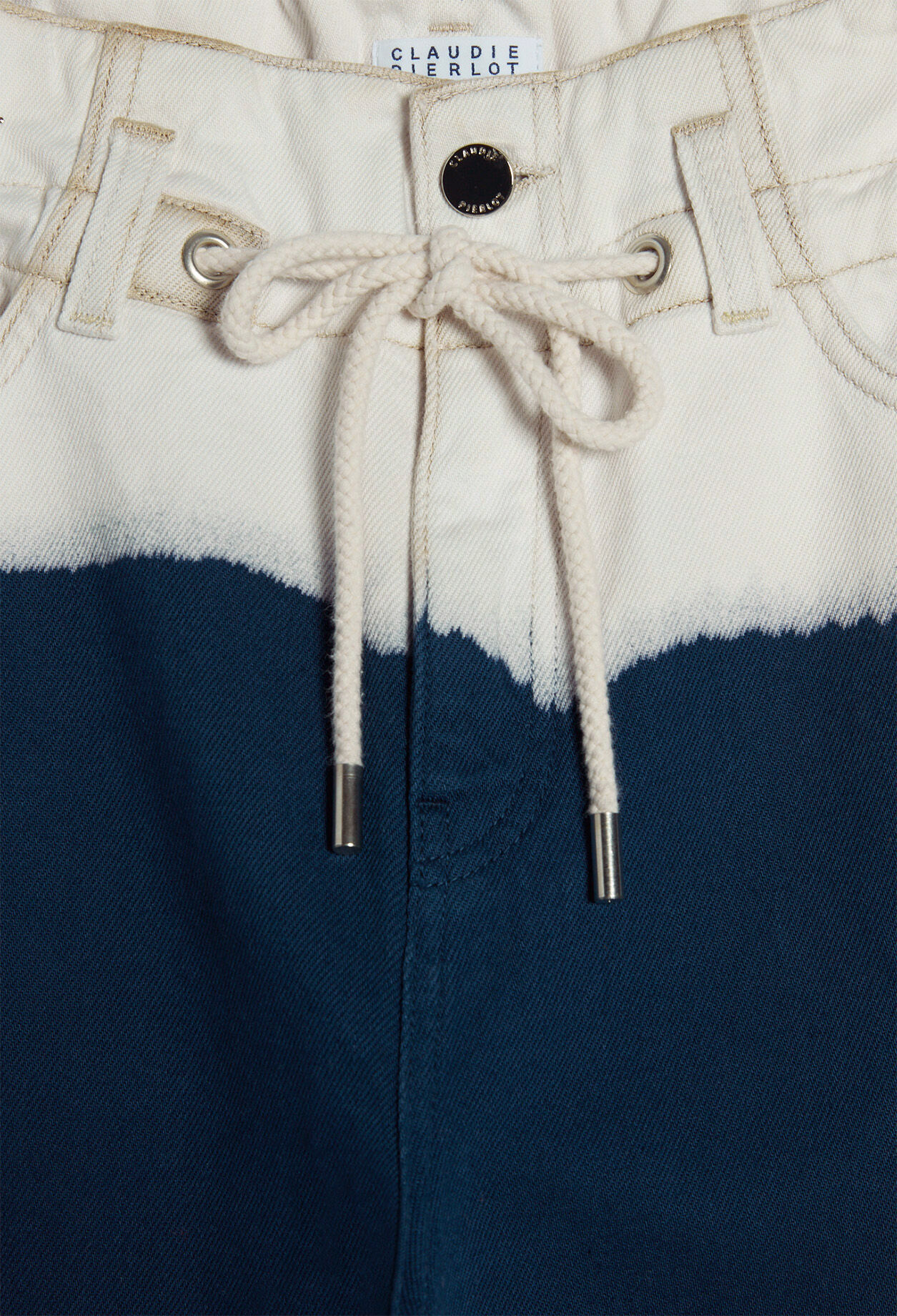 Gerade Jeans aus Ecowash-Denim