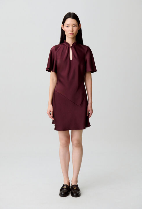 Robe courte fluide