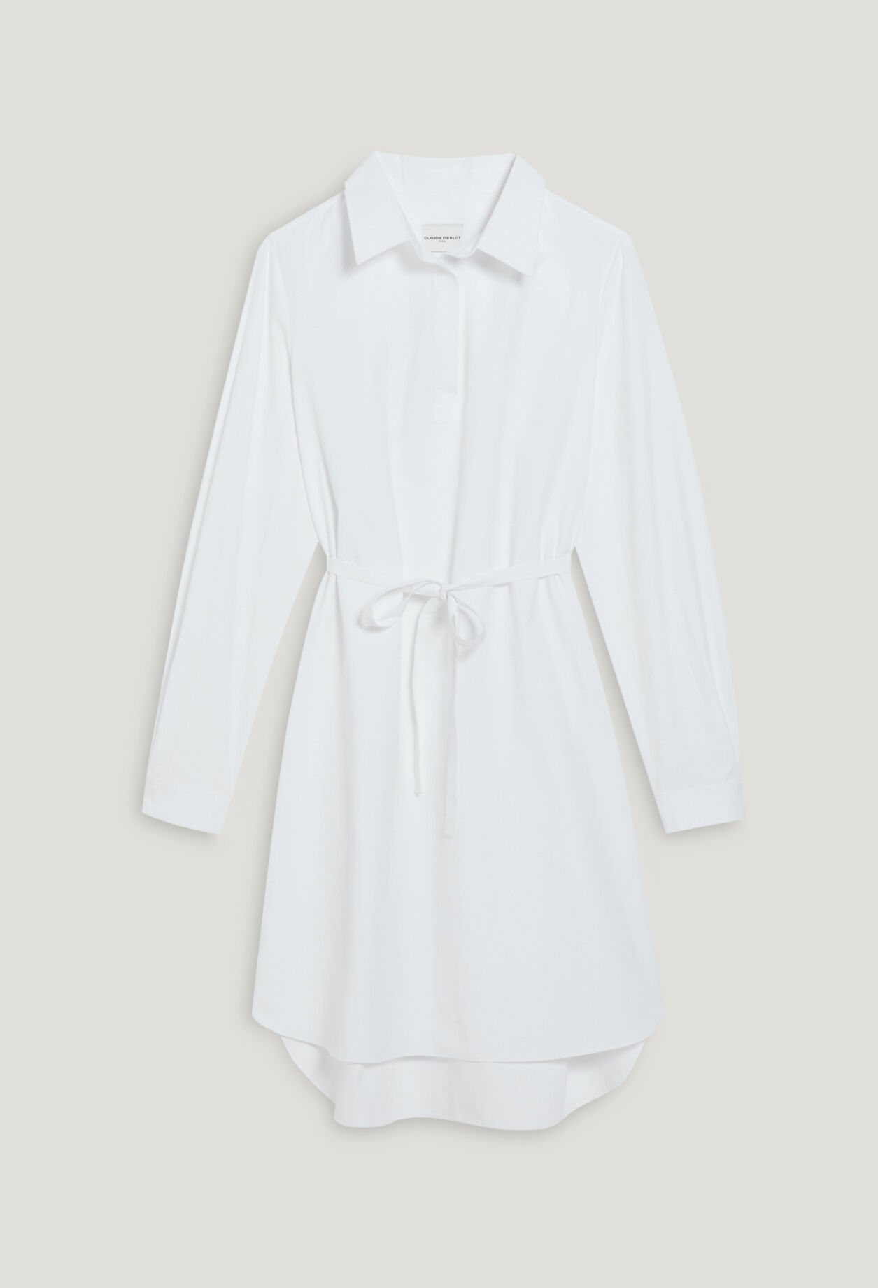 Kurzes Kleid, Polo-Kragen